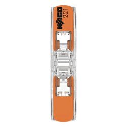Wago Durchgangsverbinder 221, 0,2-4mm2, Transparent, 221-2411... WAGO-221-2411 4066966102666 (Abb. 1)