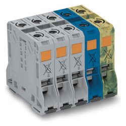 Wago Drehstromset 285 285-159, 150A 1000V, 50mm2, Mehrfarbig... WAGO-285-159 4045454584269 (Abb. 1)