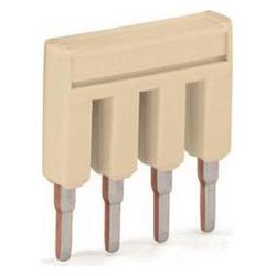 Wago Querverbinder 2000-405, 5-fach, 800V, 14A, 3,5mm Raster, isoliert, Lichtgrau... WAGO-2000-405 4055143695633 (Abb. 1)