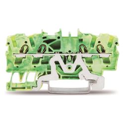 Wago Schutzleiterklemme TOPJOB S 2002-1407, 0,25-4mm2, Federzuganschluss, Thermoplast, ... WAGO-2002-1407 4017332999311 (Abb. 1)