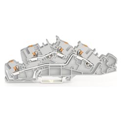 Wago Installationsetagenklemme 2205-7642, 400V 40A, Grau... WAGO-2205-7642 4066966165210 (Abb. 1)