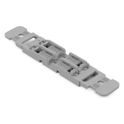 Wago Befestigungsadapter 221-2502, 2-fach, Schraubbefestigung, Polyamid, Grau... WAGO-221-2502 4066966119831 (Abb. 1)