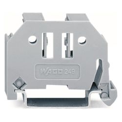 Wago Endklammer 249-117, 10mm, Kunststoff, Grau... WAGO-249-117 4055143314169 (Abb. 1)