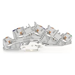 Wago Installationsetagenklemme 2205, 250V 40A, Polyamid, Grau, 2205-7646... WAGO-2205-7646 4066966165234 (Abb. 1)