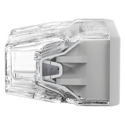 Wago Verbindungsdosenklemme 2273-208, 8-Leiter 0,5-2,5mm2, 450V 24A, Transparent/Grau... WAGO-2273-208 4050821027881 (Abb. 1)