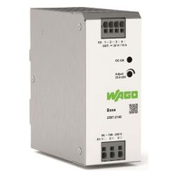Wago Primär getaktete Stromversorgung Base 240W, 24V, 10A, 52x125x117mm... WAGO-2587-2146 4066966626490 (Abb. 1)