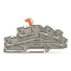 Wago Installationsetagenklemme 2003 2003-6641, 0,25-4mm2, Thermoplast, Grau... WAGO-2003-6641 4050821322030 (Abb. 1)