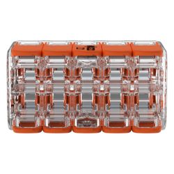 Wago Verbindungsklemme 221 221-420, 10-Leiter 0,2-4mm2, Polycarbonat, Transparent... WAGO-221-420 4066966611663 (Abb. 1)