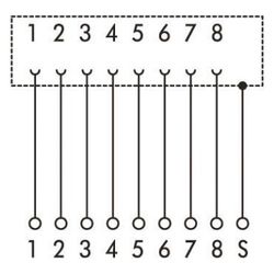 Wago Übergabemodul 289-175, RJ45 8(8), Tragschiene 35, Geschirmt... WAGO-289-175 4045454317522 (Abb. 1)