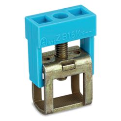 Wago Nulleiteranschlussklemme 210-281, 10mm, 16mm2, Blau... WAGO-210-281 4017332268868 (Abb. 1)