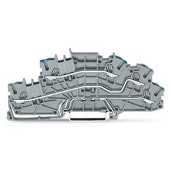 Wago Installationsetagenklemme 2003-6646, 250V 20A, Polyamid, Grau... WAGO-2003-6646 4050821322061 (Abb. 1)