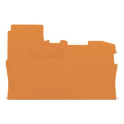 Wago Abschluss- und Zwischenplatte TOPJOB S 2002-7192, 0,8mm, Polyamid, Orange... WAGO-2002-7192 4044918902632 (Abb. 1)