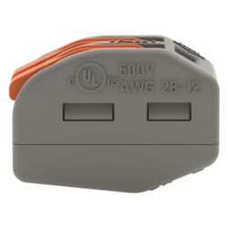 Wago Verbindungsklemme 222 222-412, 0,08-2,5mm2, Grau... WAGO-222-412 4050821346470 (Abb. 1)