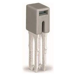 Wago Querverbinder 282-402, 2-fach, 800V, 41A, 5,2mm Raster, Polyamid, Grau... WAGO-282-402 4066966531336 (Abb. 1)