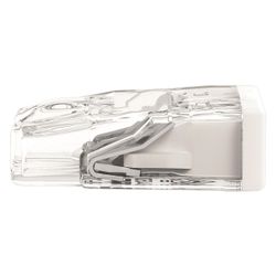 Wago Verbindungsdosenklemme 2273 2273-202, 0,5-2,5mm2, Polycarbonat, Transparent/Weiß... WAGO-2273-202 4050821027843 (Abb. 1)
