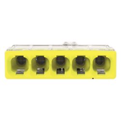 Wago COMPACT-Verbindungsdosenklemme 2273 2273-205, 5-Leiter 0,5-2,5mm2, Polycarbonat, Ge... WAGO-2273-205 4050821027874 (Abb. 1)
