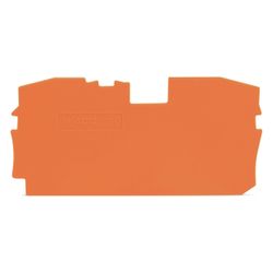 Wago Abschluss- und Zwischenplatte TOPJOB S 2010-1292, 1mm, Polyamid, orange... WAGO-2010-1292 4044918271745 (Abb. 1)
