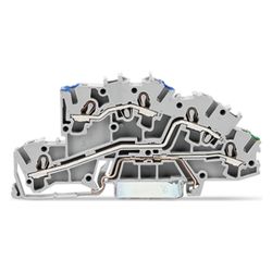 Wago Installationsetagenklemme 2003 2003-7646, 0,25-4mm2, 32A, 400V, Grau... WAGO-2003-7646 4044918925617 (Abb. 1)