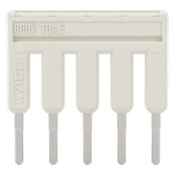 Wago Kammbrücker TOPJOB S 2001-405, 5-fach, 800V, 18A, 4,2mm Raster, Polyamid, Lichtgrau... WAGO-2001-405 4055143698474 (Abb. 1)