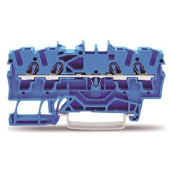 Wago 4-Leiter-Durchgangsklemme TOPJOB S 2002-1404, 0,25-4mm2, Polyamid, Blau... WAGO-2002-1404 4017332999304 (Abb. 1)