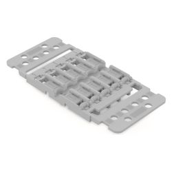 Wago Befestigungsadapter 221-2515, 5-fach, Rastfuß, Polyamid, Grau... WAGO-221-2515 4066966119916 (Abb. 1)