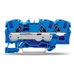 Wago Durchgangsklemme TOPJOB S 2006-1304, 800V 41A 7,5x73,3x39,5mm, Polyamid, Blau... WAGO-2006-1304 4017332999694 (Abb. 1)