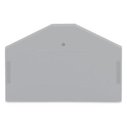 Wago Abschluss- und Zwischenplatte 280-312, 2,5mm, Grau... WAGO-280-312 4017332291088 (Abb. 1)