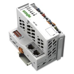 Wago Controller Modbus TCP 750-891, 2 x ETHERNET, 100x61,5x100mm, Polycarbonat/Polyamid 6... WAGO-750-891 4055143821513 (Abb. 1)