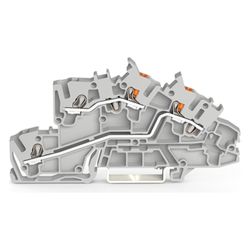 Wago Installationsetagenklemme 2203 2203-7542, 400V 31A, Polyamid, Grau... WAGO-2203-7542 4066966121902 (Abb. 1)