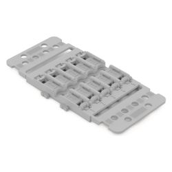 Wago Befestigungsadapter 221-2505, 5-fach, Schraubbefestigung, Polyamid, Grau... WAGO-221-2505 4066966119862 (Abb. 1)