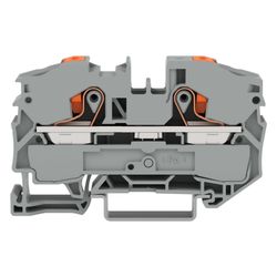 Wago 2-Leiter-Durchgangsklemme 2216-1201, 16mm2, 800V, 76A, 12x69,8x37,1mm, Polyamid, G... WAGO-2216-1201 4055143732727 (Abb. 1)