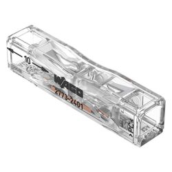 Wago Durchgangsverbinder 2773, 0,75-4mm2, 32A, 450V, Polycarbonat, Transparent, 2773-24... WAGO-2773-2401 4066966321630 (Abb. 1)