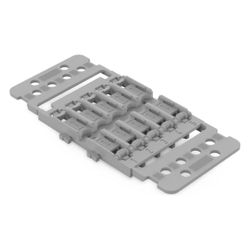 Wago Befestigungsadapter 221-2515, 5-fach, Rastfuß, Polyamid, Grau... WAGO-221-2515 4066966119916 (Abb. 1)