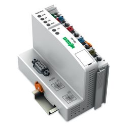 Wago Feldbuskoppler 750-333, 12 MBd, 100x51x71,1mm, Polycarbonat/Polyamid 6.6, lichtgrau... WAGO-750-333 4045454526856 (Abb. 1)