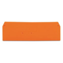 Wago Abschluss- und Zwischenplatte 280-315, 2,5mm, Polyamid, Orange... WAGO-280-315 4017332270458 (Abb. 1)