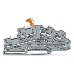 Wago Installationsetagenklemme 2003-6644, 0,25-4mm2, 250V, 20A, Thermoplast, Grau... WAGO-2003-6644 4050821654292 (Abb. 1)