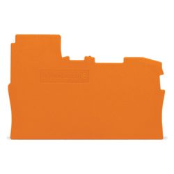 Wago Abschluss- und Zwischenplatte TOPJOB S 2006-7192, 1mm, Polyamid, Orange... WAGO-2006-7192 4044918989848 (Abb. 1)