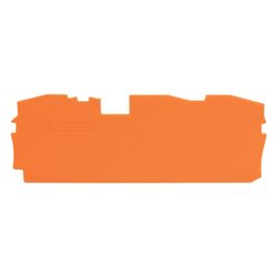 Wago Abschlussplatte TOPJOB S 2016-1392, 1mm, Polyamid, orange... WAGO-2016-1392 4044918121842 (Abb. 1)