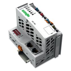 Wago Controller Modbus TCP 750-891, 2 x ETHERNET, 100x61,5x100mm, Polycarbonat/Polyamid 6... WAGO-750-891 4055143821513 (Abb. 1)