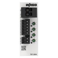 Wago Elektronischer Schutzschalter 787-3664, 4-kanalig 1-10A, 95x32x117,5mm... WAGO-787-3664 4066966493764 (Abb. 1)