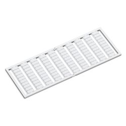 Wago WSB-Beschriftungskarte 209-504, Rastermaß 5mm, weiß... WAGO-209-504 4017332273022 (Abb. 1)