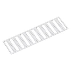 Wago WMB-Beschriftungsschild 793-501, 5mm Rastermaß, Weiß... WAGO-793-501 4017332542623 (Abb. 1)