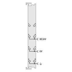Wago Potentialeinspeisung 750-602, 24V DC, 12x100x69,8mm, Polycarbonat/Polyamid 6.6, lich... WAGO-750-602 4045454393731 (Abb. 1)