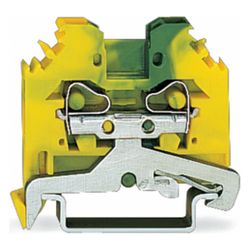 Wago Schutzleiterklemme 281-107, 4mm2, Thermoplast, Grün/Gelb... WAGO-281-107 4055143309271 (Abb. 1)
