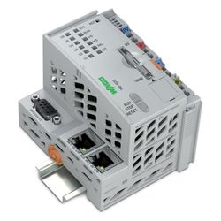 Wago Controller PFC200 750-8212, 24V, 100x78,6x100mm, Lichtgrau... WAGO-750-8212 4055143758789 (Abb. 1)