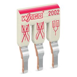 Wago Schachtelbrücker TOPJOB S 2002-473, 3-fach, 25A 400V 5,2mm, Lichtgrau... WAGO-2002-473 4055143692267 (Abb. 1)