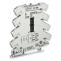 Wago Temperaturmessumformer 857-800, -200 bis 850 Grad C, Polyamid, lichtgrau... WAGO-857-800 4045454470128 (Abb. 1)