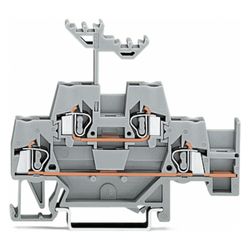 Wago Doppelstockklemme 280 280-520, 2,5mm2, 500V, 20A, Grau... WAGO-280-520 4050821214908 (Abb. 1)