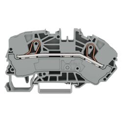 Wago Verteiler-Einspeiseklemme 2016 2016-7601, 16mm2, 800V, 76A, 12mm, Grau... WAGO-2016-7601 4045454725082 (Abb. 1)