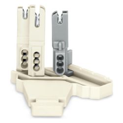 Wago Buchsenteil 267 267-225, 1 Anschlusstyp, Polyamid, Weiß/Grau... WAGO-267-225 4055143327190 (Abb. 1)